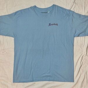 Margaritaville Men's Light Blue Tee 2XL *Bought In Cozumel Mexico*